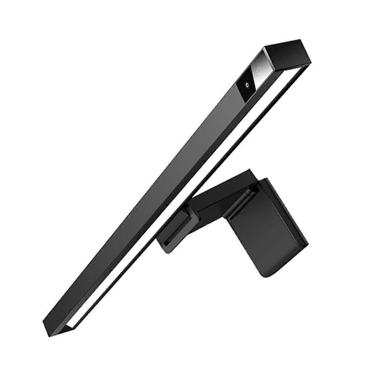 Practical Computer Screen Hanging Light Led Office Reading Lamp Black Enhance Focus Save Space