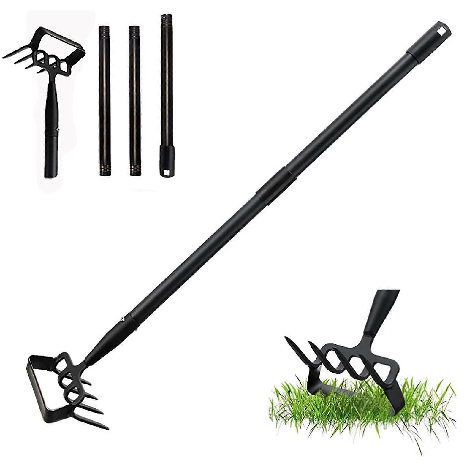 Anchor garden tools, rake tils, 30-62 inches adjustable long amounts of chicken diameter rake