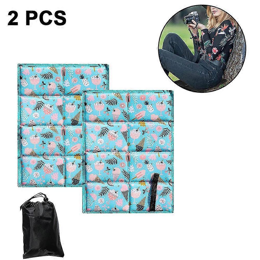 Foldable Cushion, Foldable Cushion Waterproof Camping Mat - Black