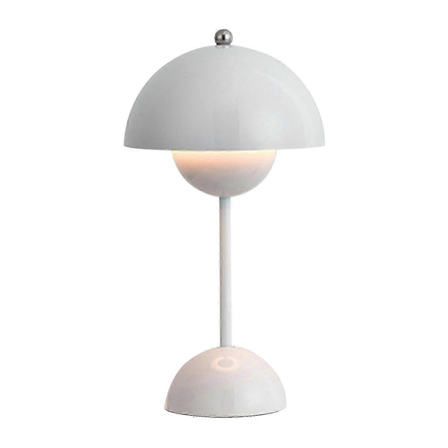 Table Lamp Danish Flower Bud Table Lamp (rechargeable)  White