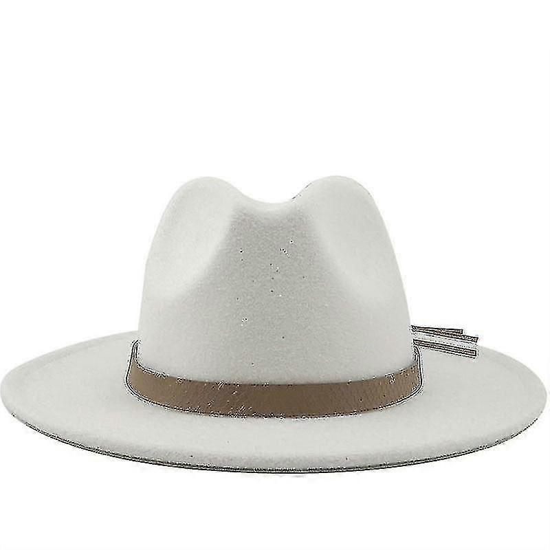 Bred Brem Høst Trilby Caps, Vinter Panama Hatt