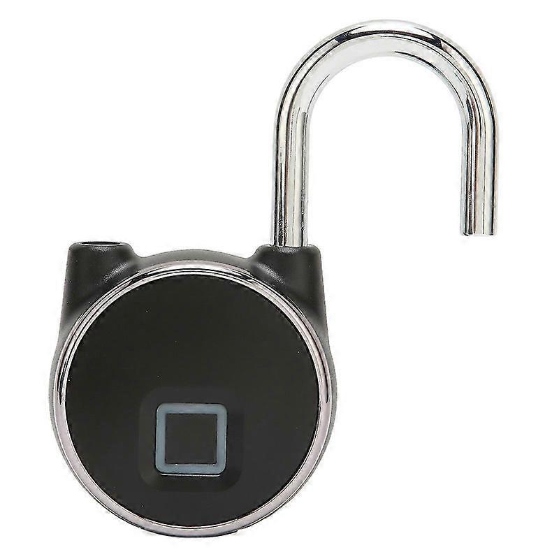 Bluetooth Fingerprint Padlock Smart Keyless Lock with USB Charging and 360 Degree Recognition for Android and iOS
