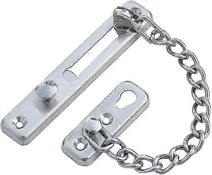 Silver Chain Sliding Security Lock