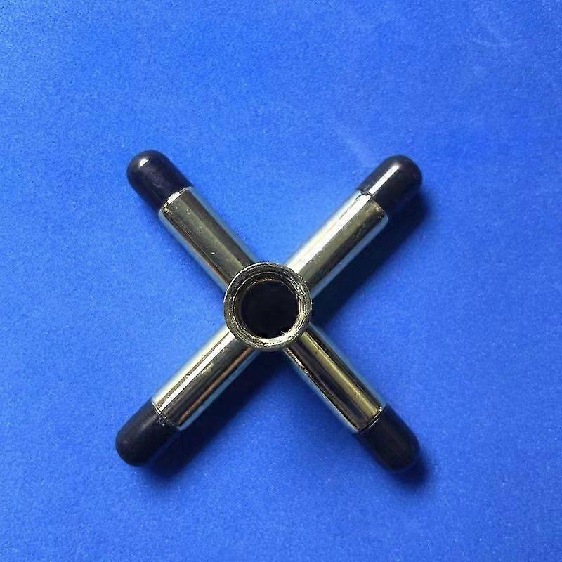 Metal Billiard Cue Rest Holder Cross Shaped Pool Stick Rack With Rubber Base Billiard Cue Accessories For Snooker And Pool Games