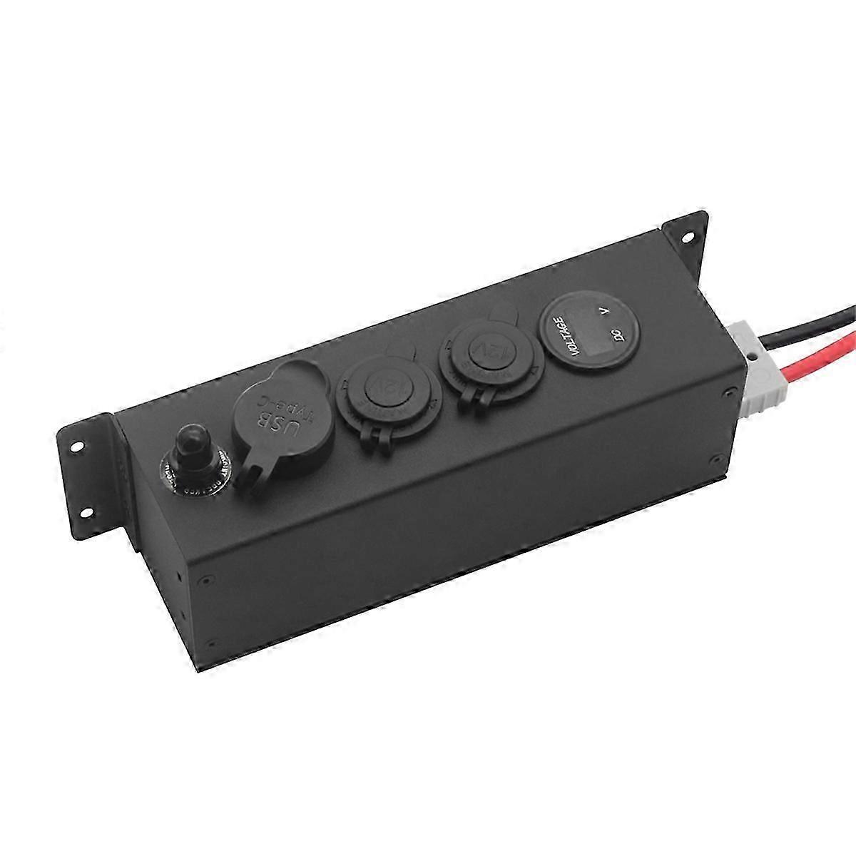 12-24V RV Multifunction 3-In-1 Power Box With 50A Power Cord