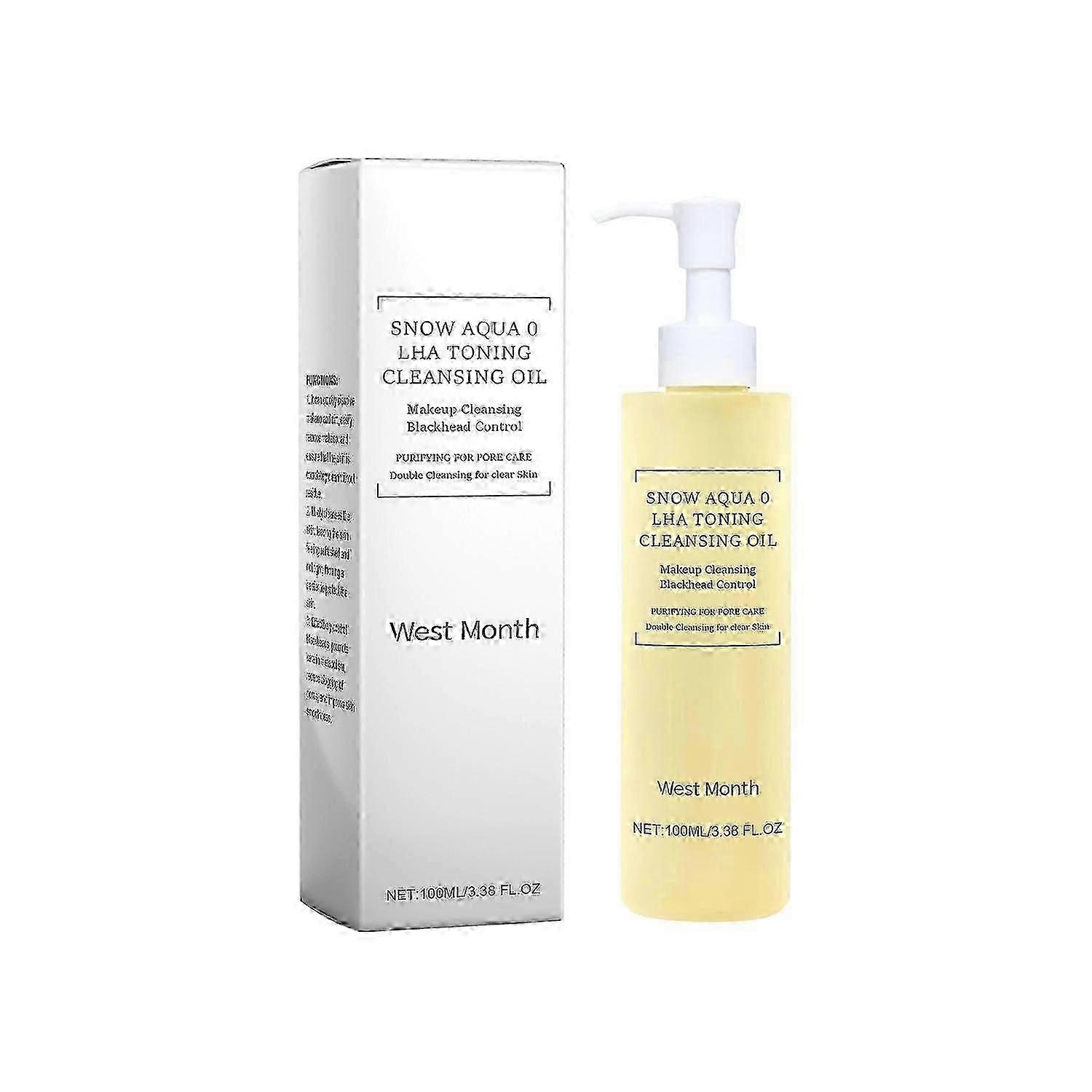 West&Month Citrus Gentle Cleansing Oil Cares for the Skin Cleansing Pores Refreshing Cleansing