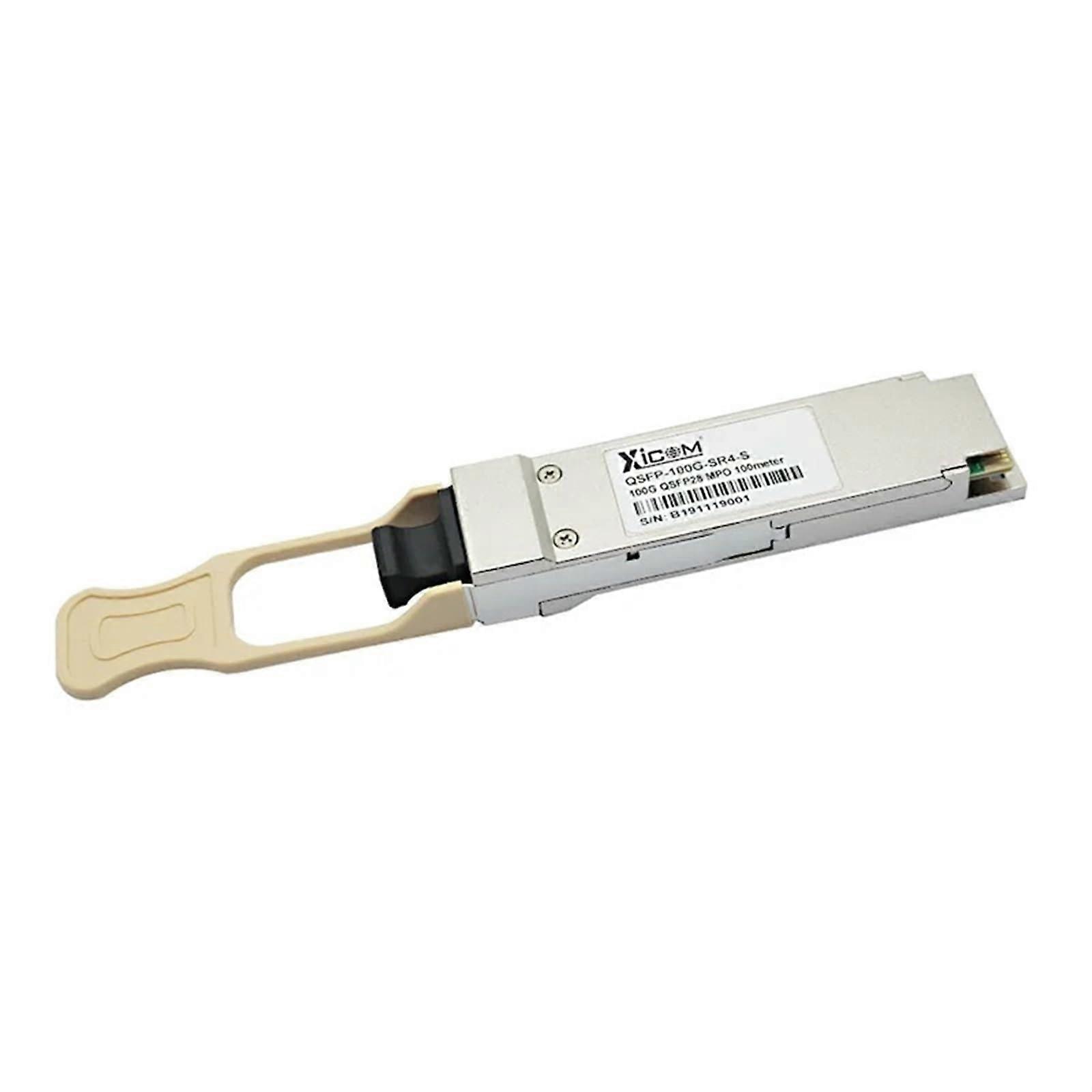 100Gbps SFP Optical QSFP28 SR 850nm 100m MPO Connector MultiMode Fiber Optic Switch Transceiver Optic(1pcs)
