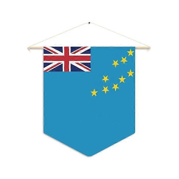 Flag - Tuvalu - 30 x 45 cm - Polyester - Double-sided - Accessories included