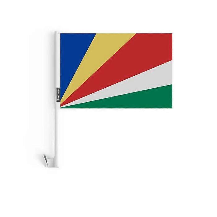 Flag - Seychelles - 10 pieces - 14 x 21 cm - Polyester - Double-sided printing