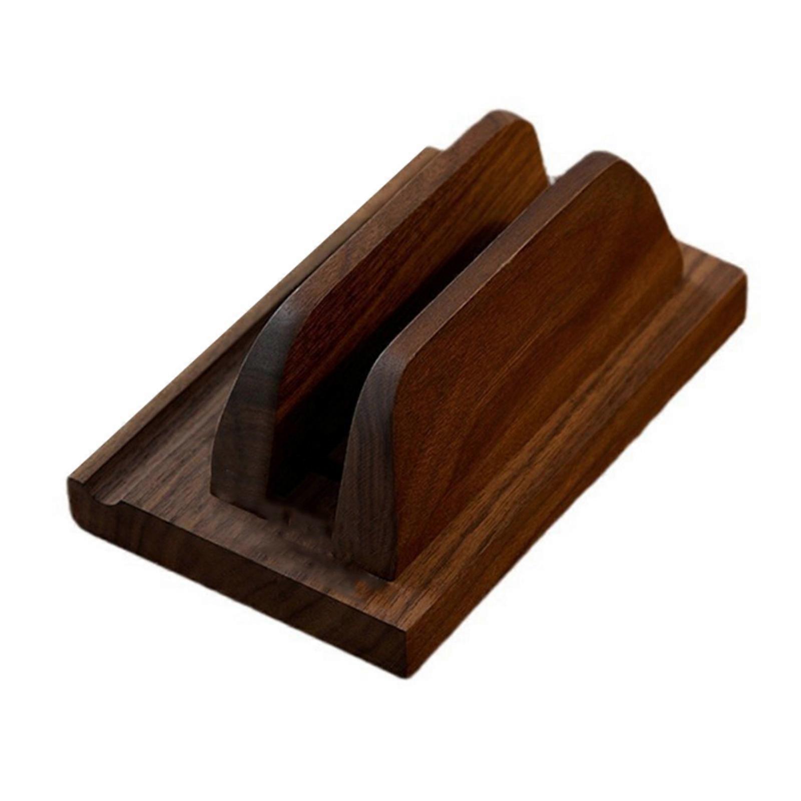 Portable Walnut Wood Stand High End Walnut Device Stand for Phones & Tablets Perfect for Work Study & freely activity