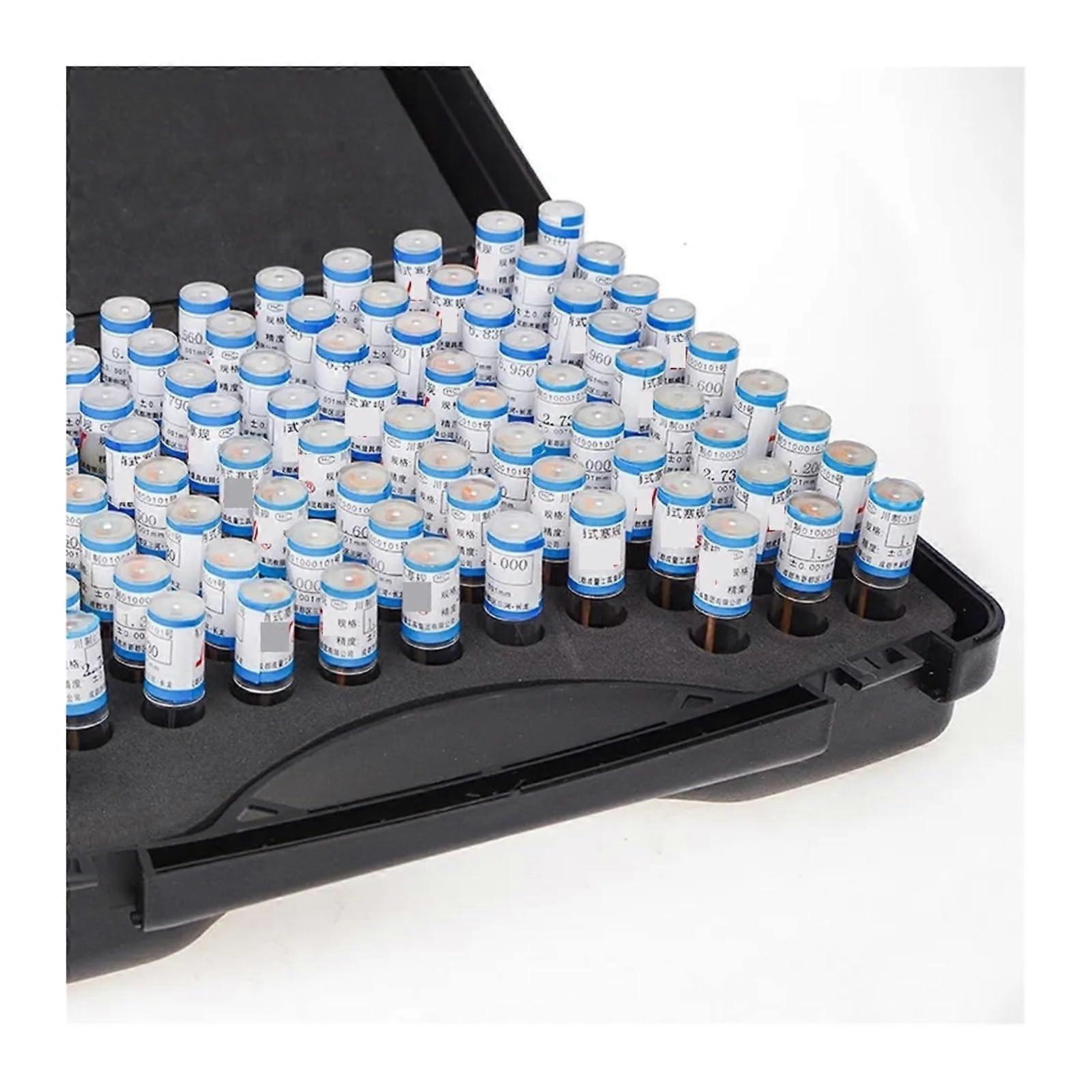 Pin Gage Set 71Pcs 0.31.00mm step0.01mm Cylindrical Pin Gauge Gauge Smooth Hole Gauge Step Pin Gage Measuring Tool