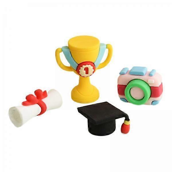 Mini Desk Figurines Set for Modern Home Styling