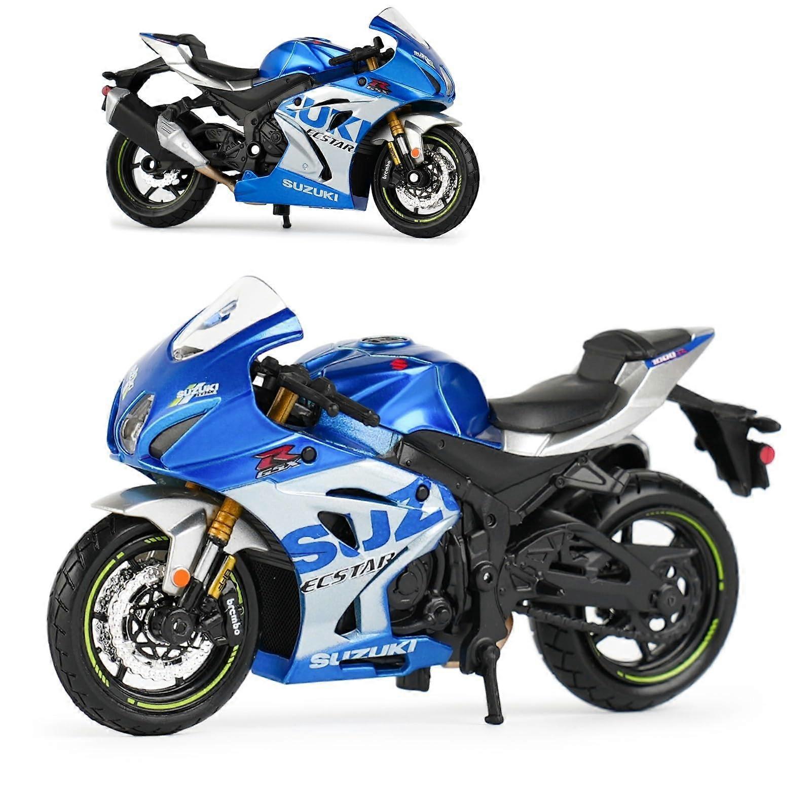1/18 Racing Motorcycles Alloy Model for Suzuki GSXR1000 R Static Die Cast Vehicles Collectible Display Gift