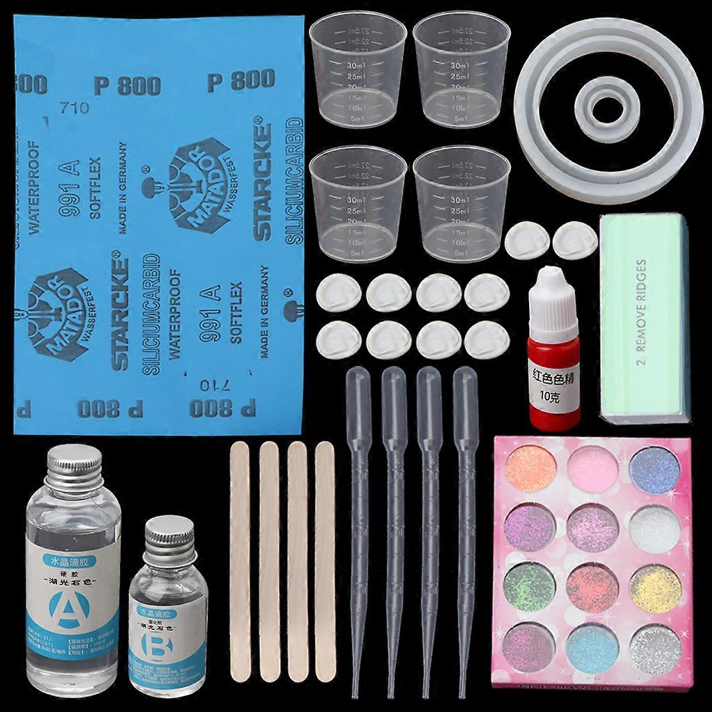 DIY Art DIY Epoxy Resin Molds Lightweight Necessary DIY Tool Molds Desktop Ornaments for Beginner/Master