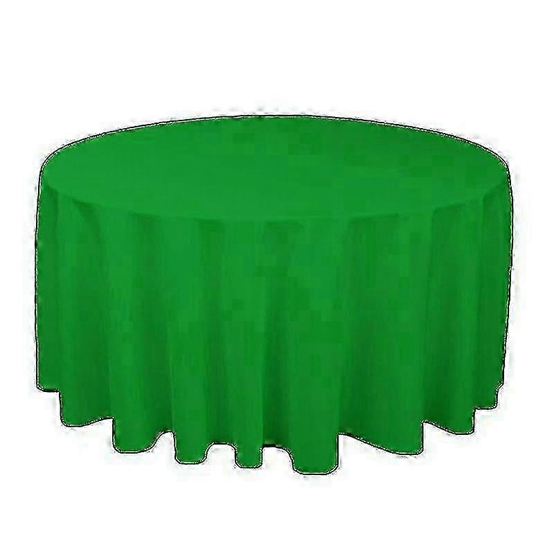 Round table cover for party polyester solid colors home decor 2025