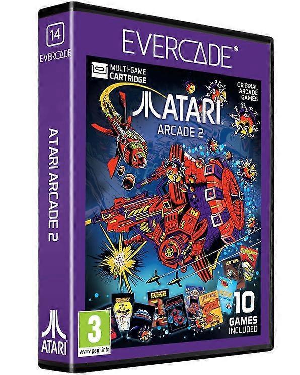 ATARI Arcade 2 Cartridge Video Game