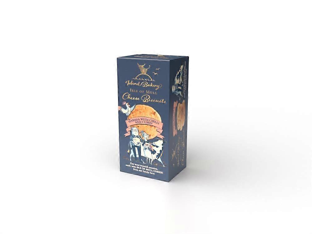 Island Bakery Isle of Mull 奶酪饼干 Harissa 配辣椒和孜然 100 克