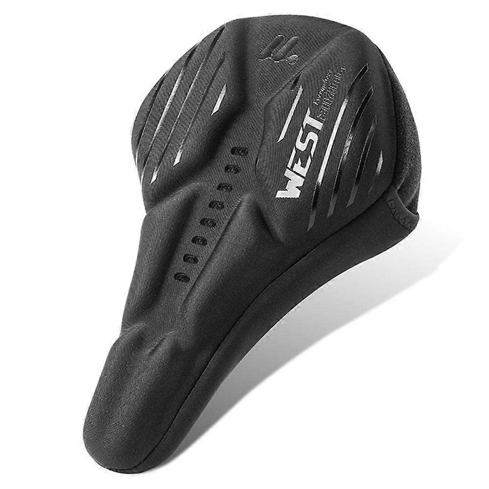 WEST BIKING YP0801224 Breathable Design Bike Saddle Cushion Bicycle Seat Cover with Rain Cover