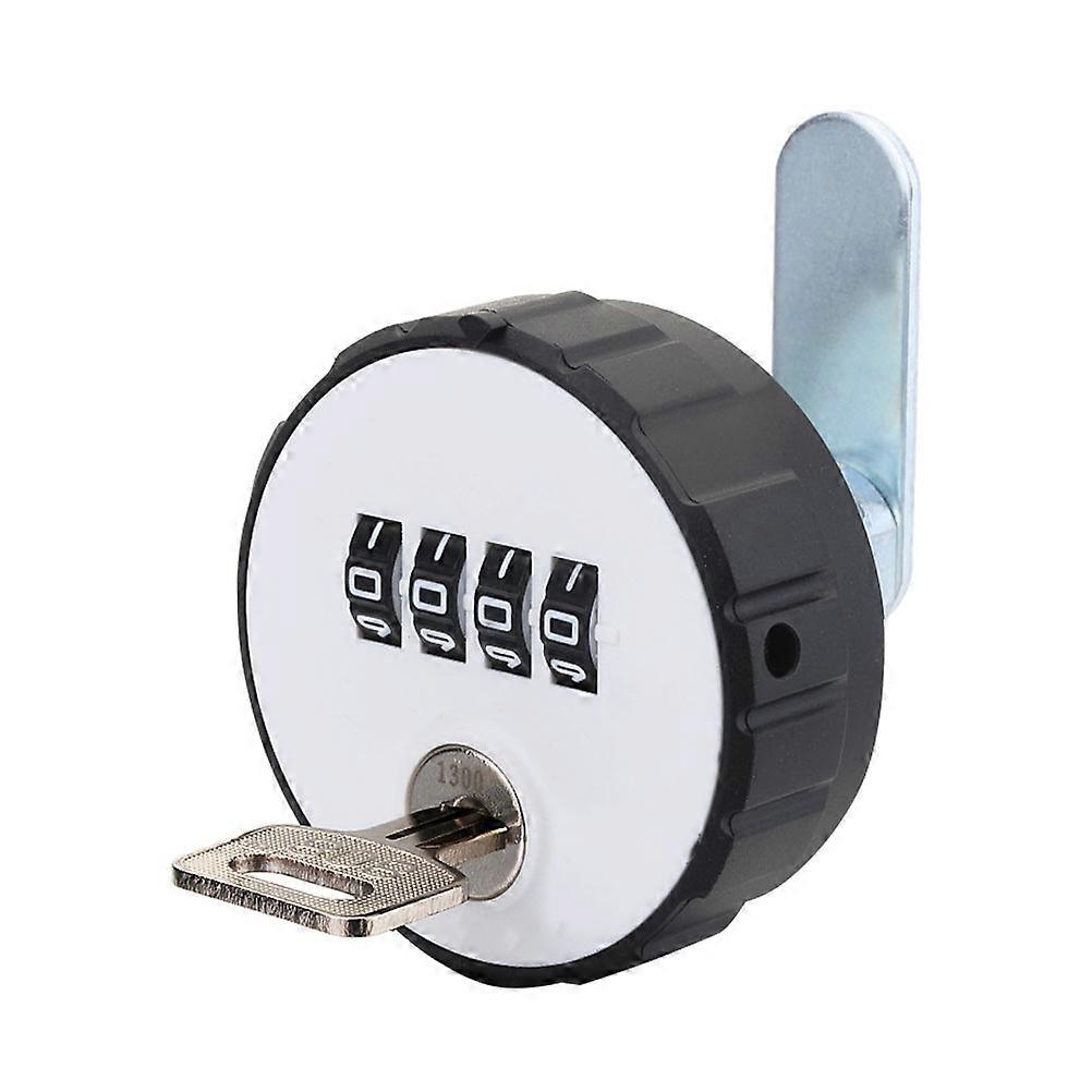 Double Lock Cylinder Lock for File Cabinets & Tool Boxes   Durable, Corrosion Resistant, Keyless Function with Scratch Design