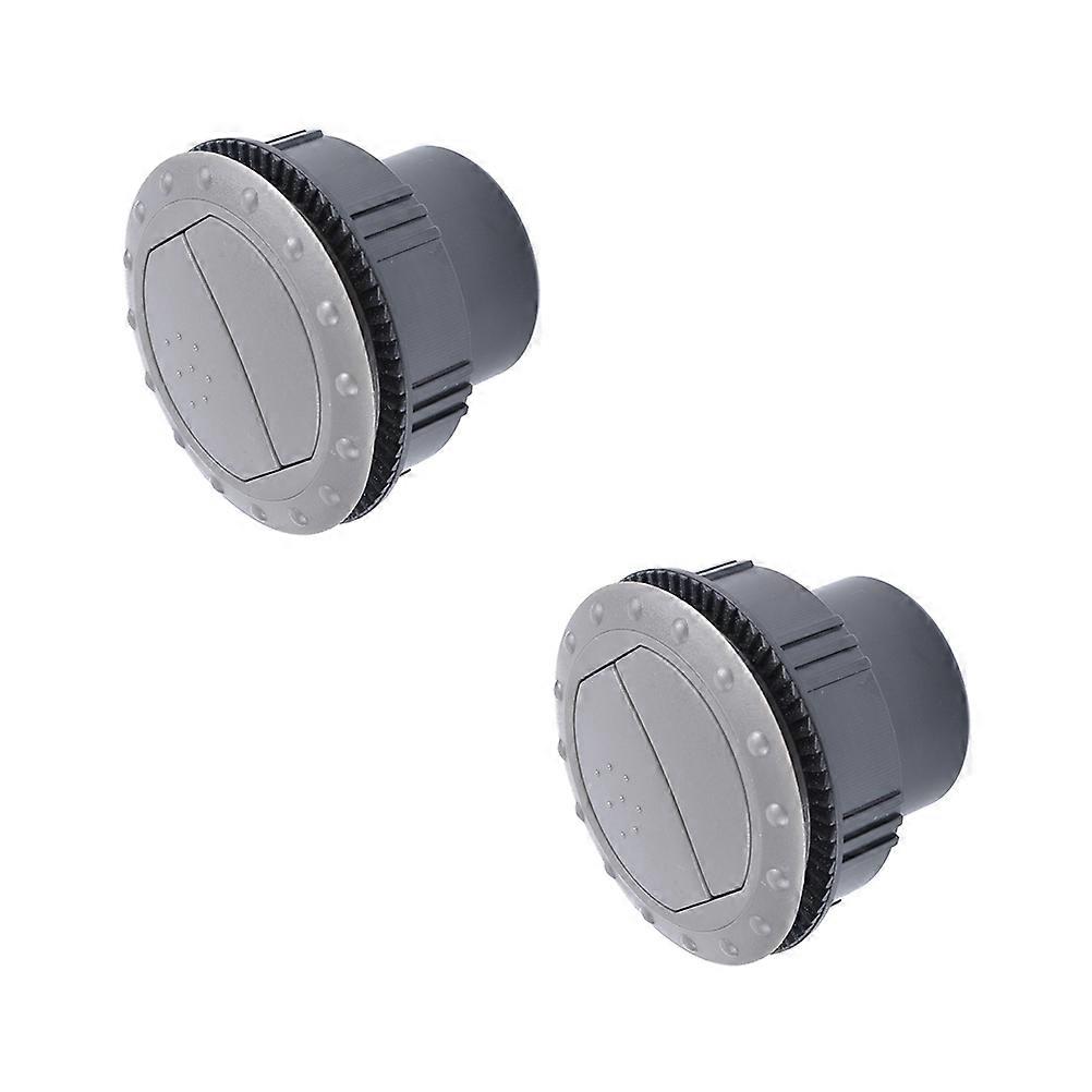 2pcs RV Air Conditioner Vent Outlet Round A/ Vent Ventilation Outlet