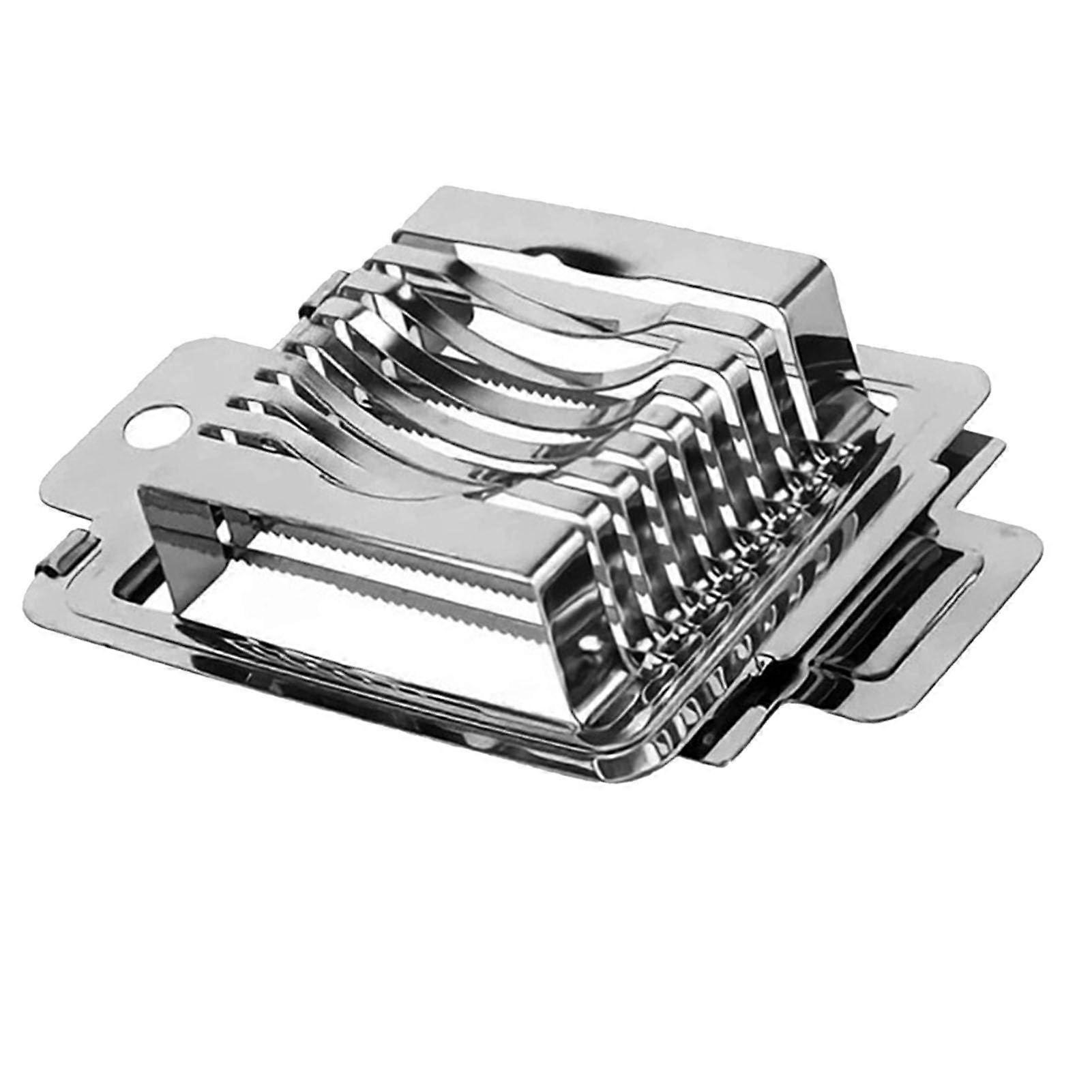 Egg Slicer, Stainless Steel, Easy to Clean, Safe for Eggs, Strawberries, Kiwi