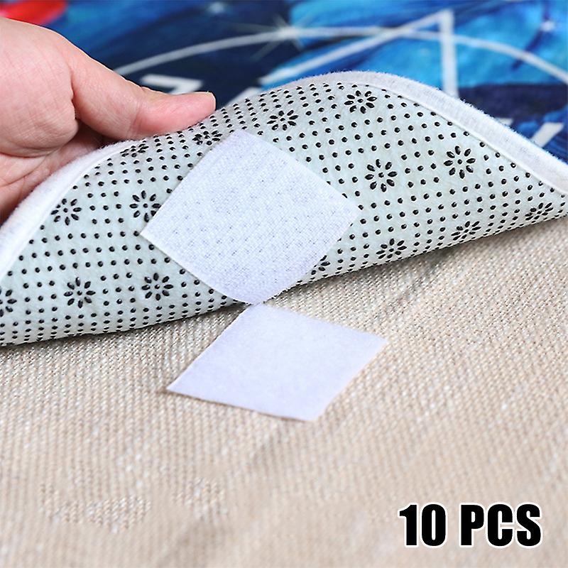 10/20/50 Pcs Self Adhesive Tape Fasteners Hook And Loop Anti-slip For Sofa Cushions Furniture