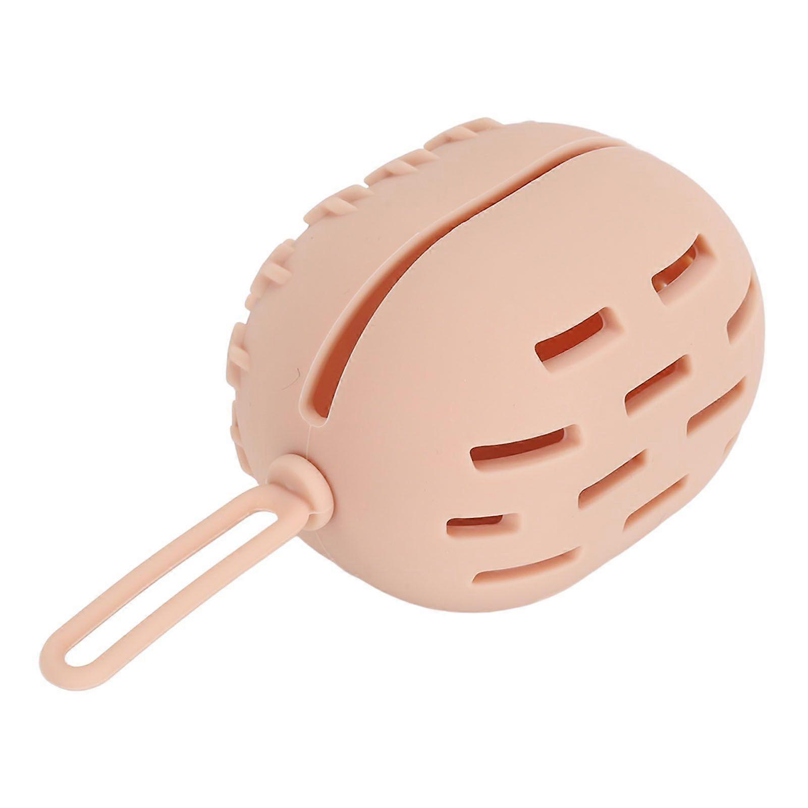 2025 Latest Model Makeup Sponge Case Silicone Hollow Design Portable Powder Pu...