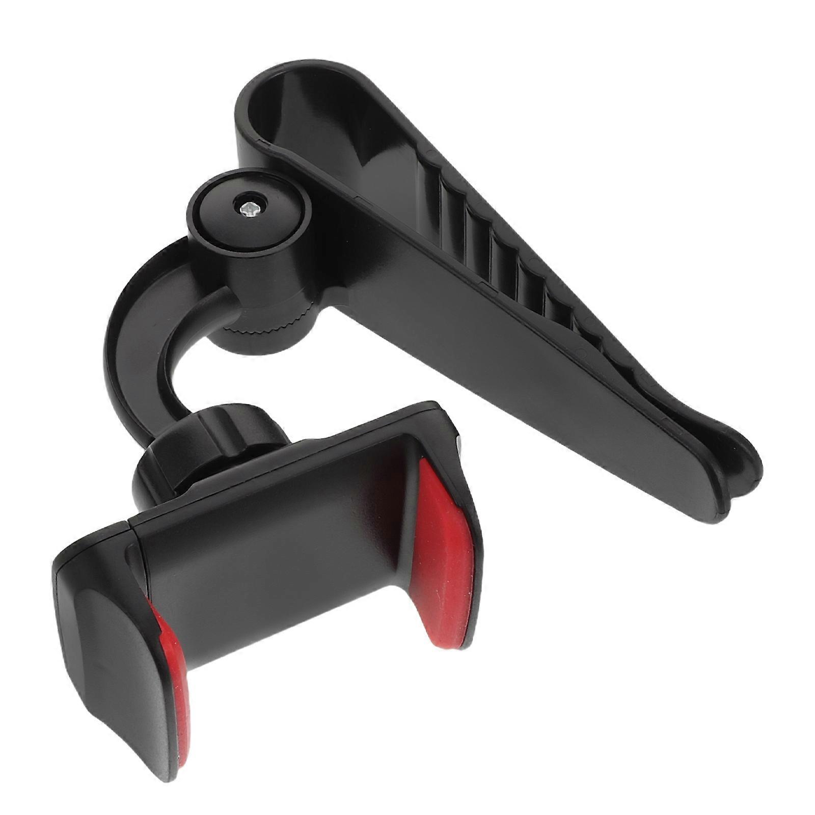 Sun Visor Phone Holder for Car, Rotating , Multi Function Bracket for Navigation and Live Streaming, Durable and Space Saving Design for All