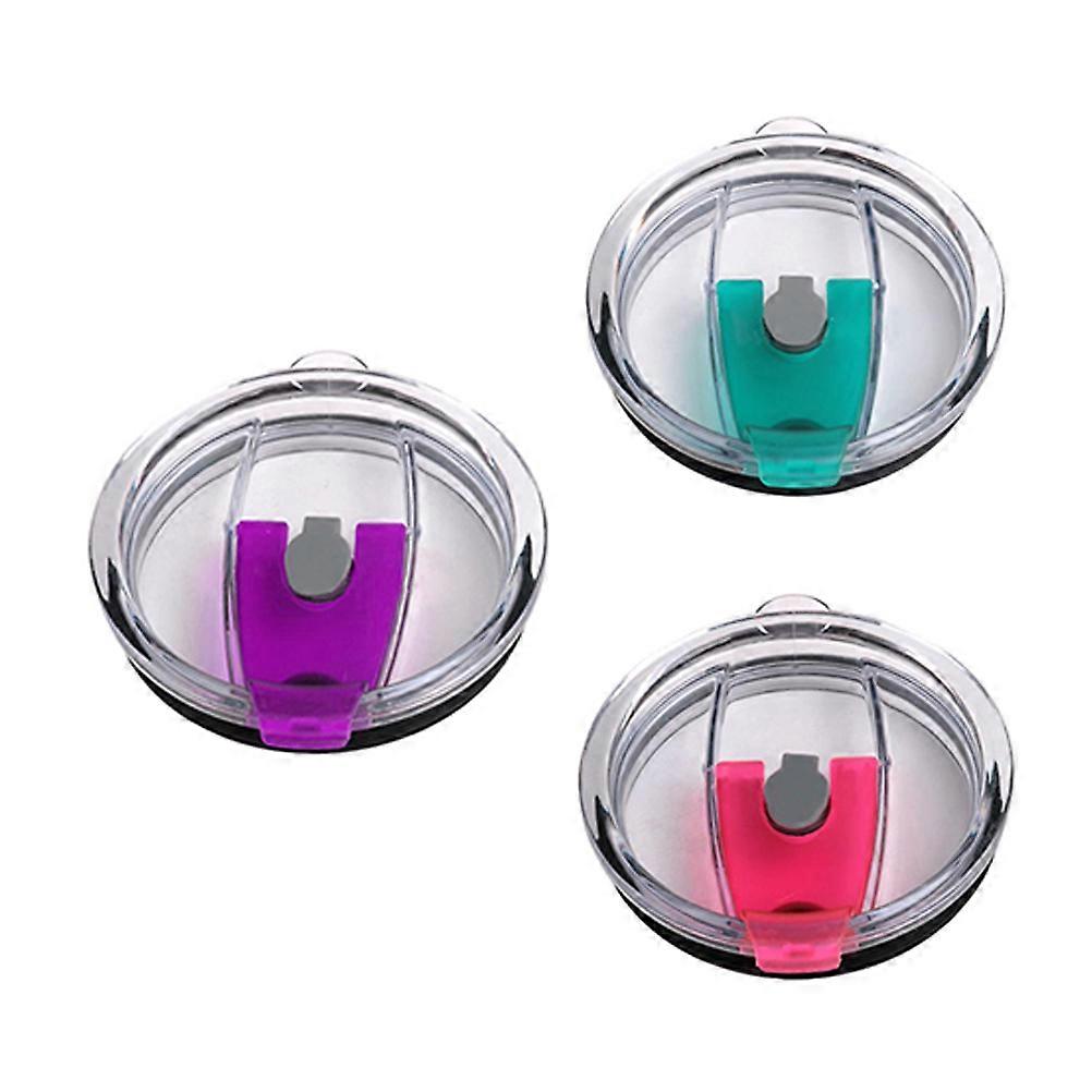 Tumbler Spill Proof Leak Proof Tumbler Lid AS Material Outdoor Activities 3Set