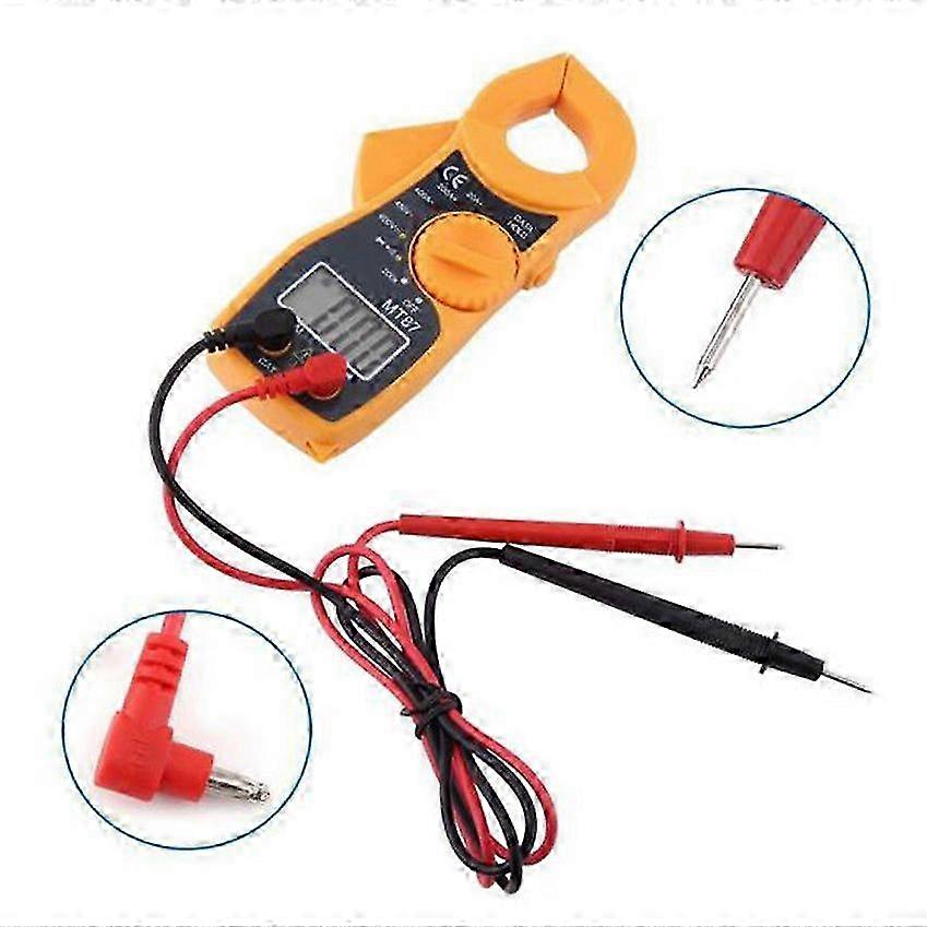 Professional LCD Digital Clamp Meter Multimeter Ammeter Tester