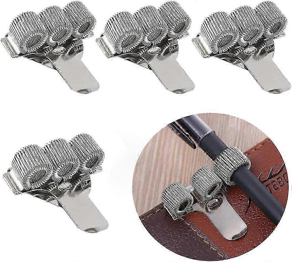 4 PCS Metal Pen Loop Holder Clips for Nurses, Doctors, Pilots