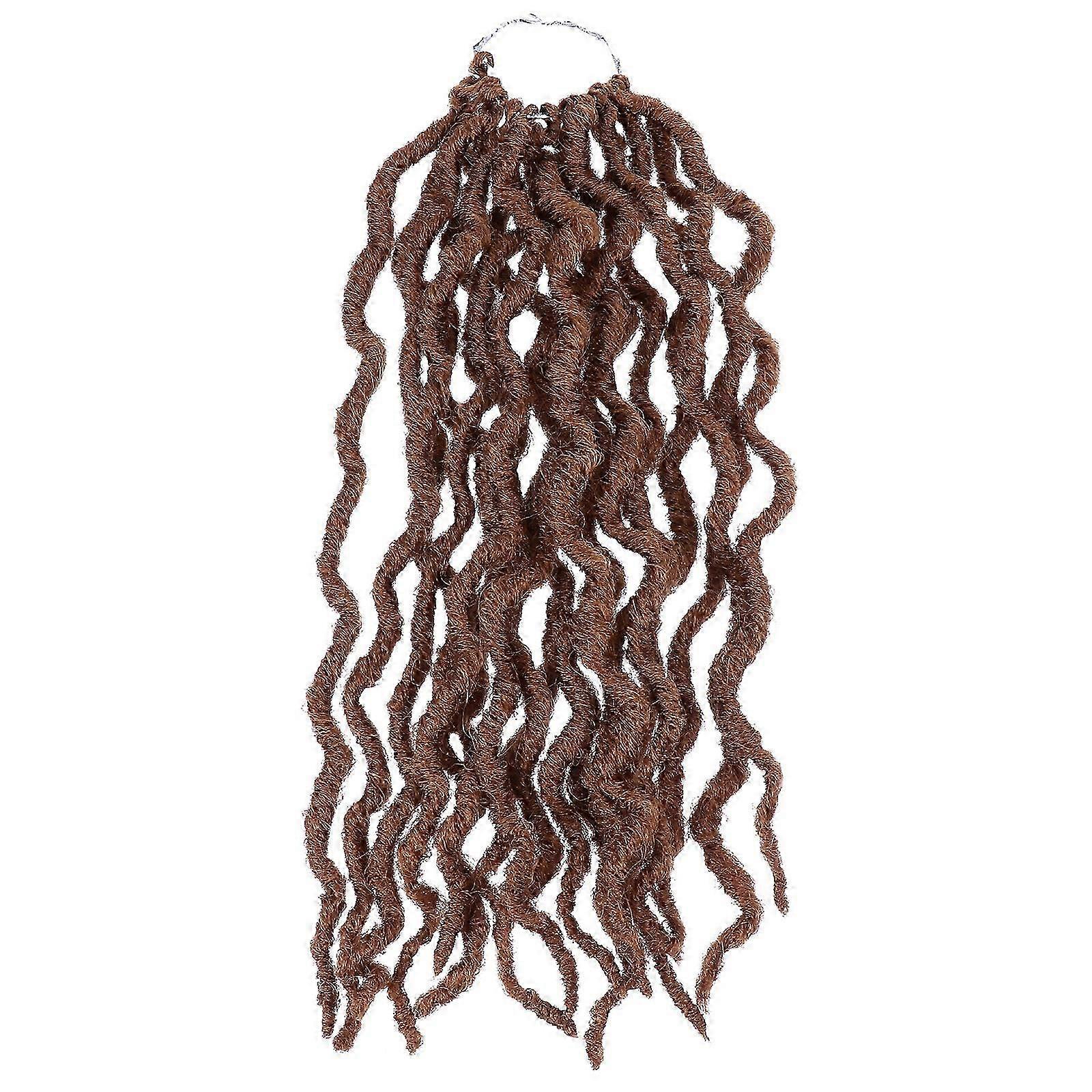 Nu Locs Πλεξούδες Πλεξούδες Μαλλιά Όμορφη Faux Locs Βελονάκι Πλεξούδα Περούκα για τις γυναίκες