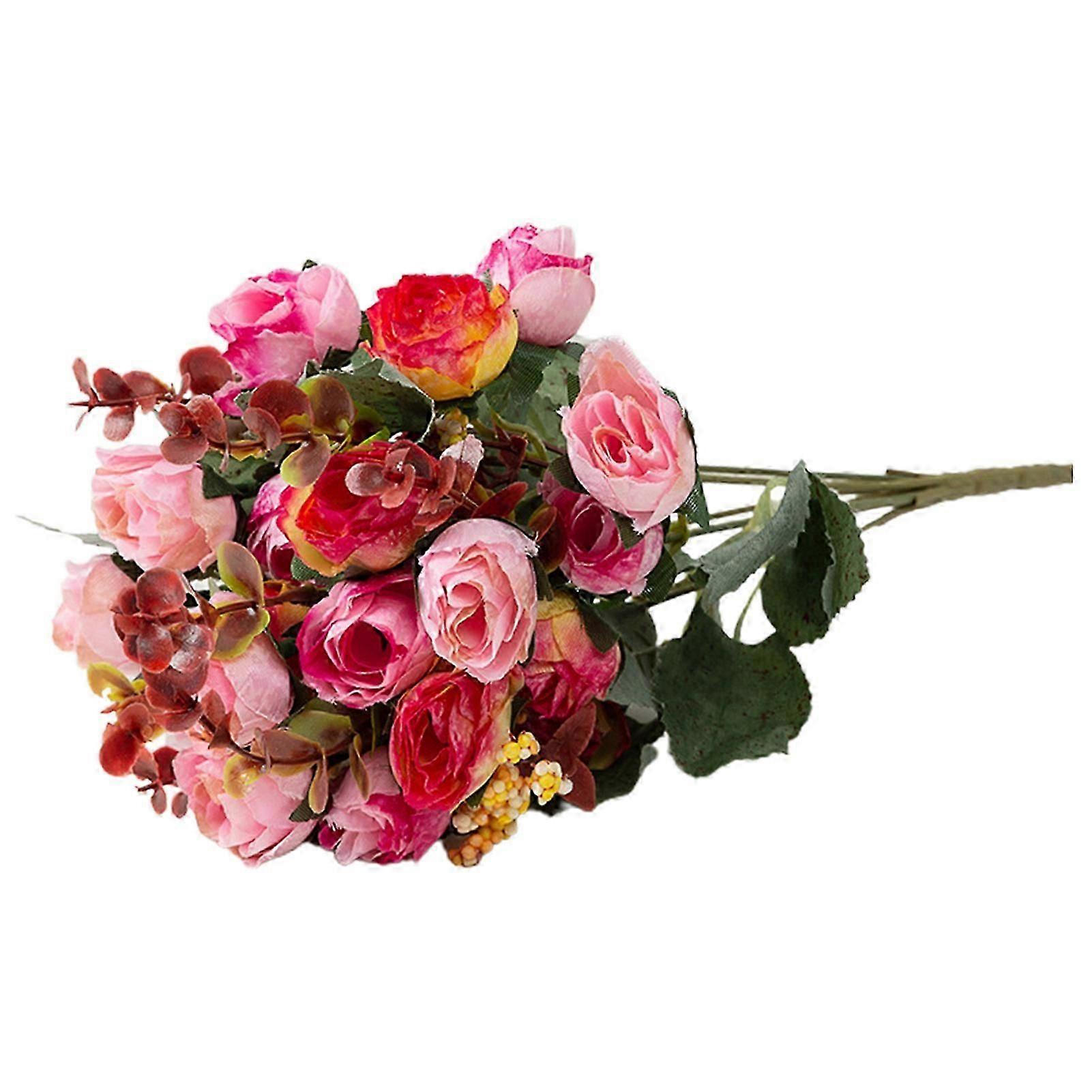2025 Latest Model Artificial Rose Flower Soft Touch Long Stem Table Centerpiece