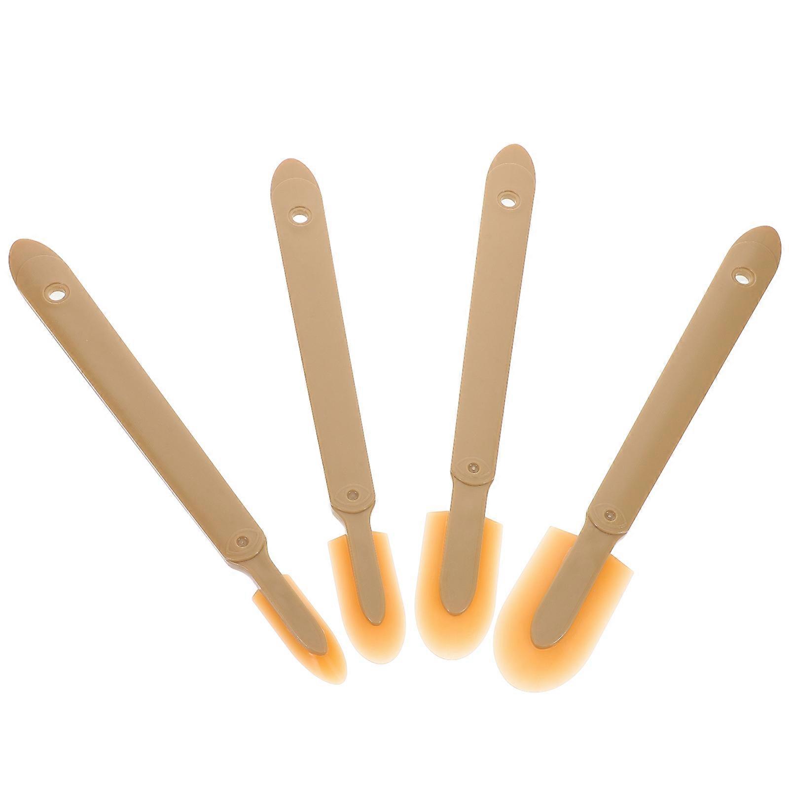 Manual Chamfering Trimmer Caulking Tool For Tiles Brick Kitchen Bathroom Edge Trimming Caulk Smoothing 4Pcs