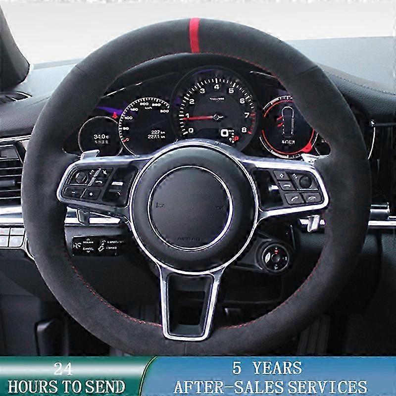 Car Steering Wheel Cover Steering Wheel Braid For Cayenne Macan 911 996 997 959 Boxster