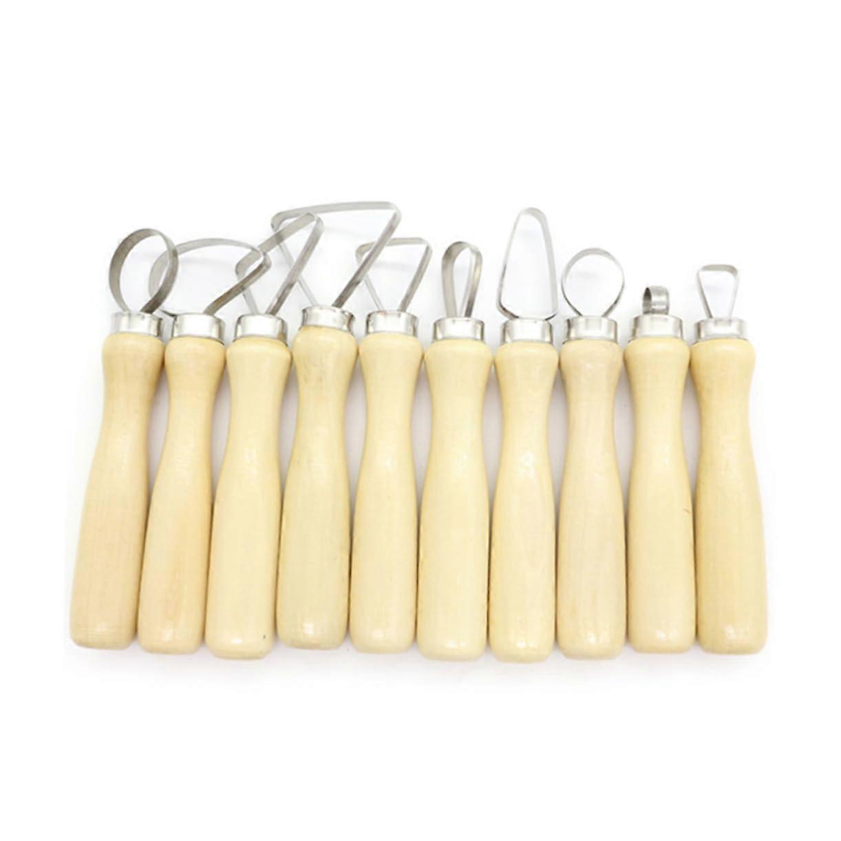 10Piece Clay Modelling Set Clay Pottery Tools