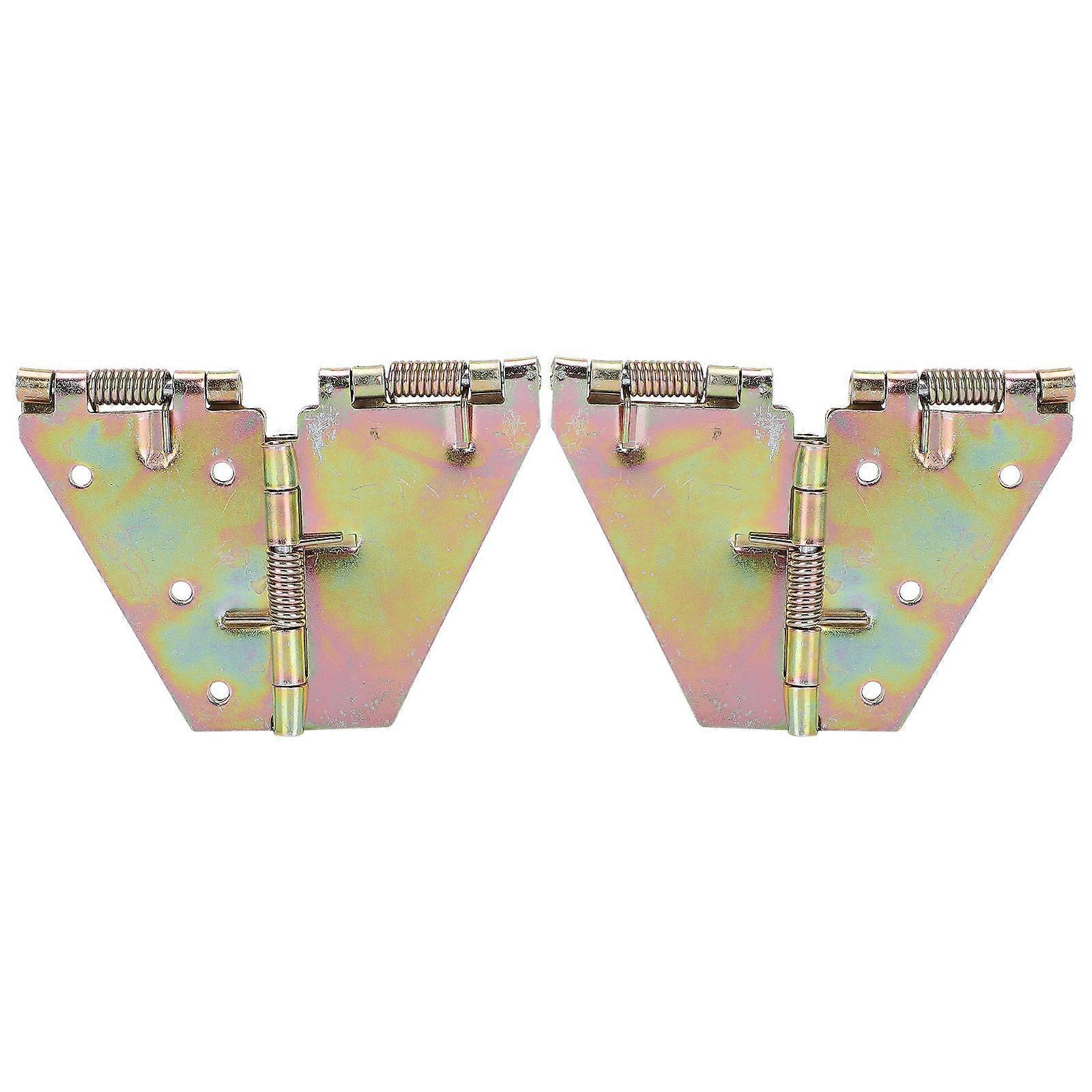 Sturdy Hinge for Home Use Furniture Hardware 2 Pieces Multi Color