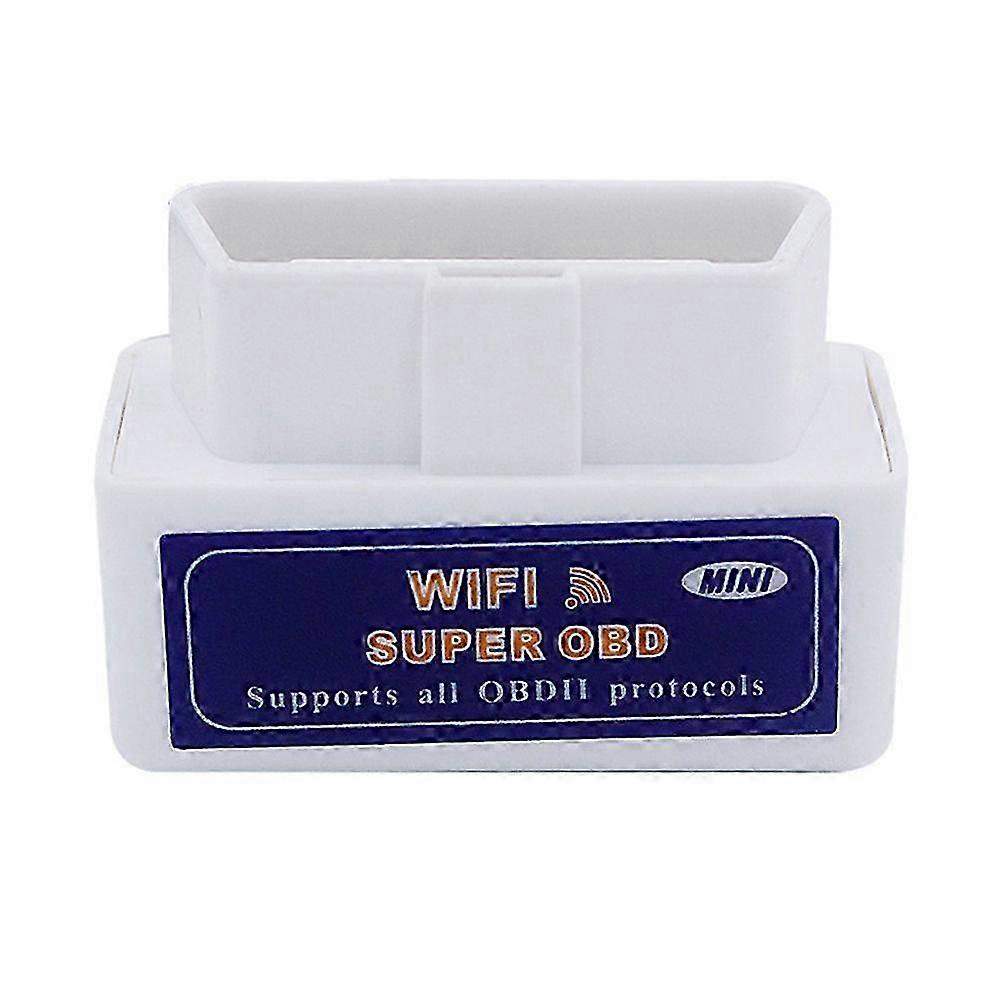 Mini Auto Code Reader Bluetooth-Compatible Car Scanner OBD2 -327 1.5 BT/WIFI, White
