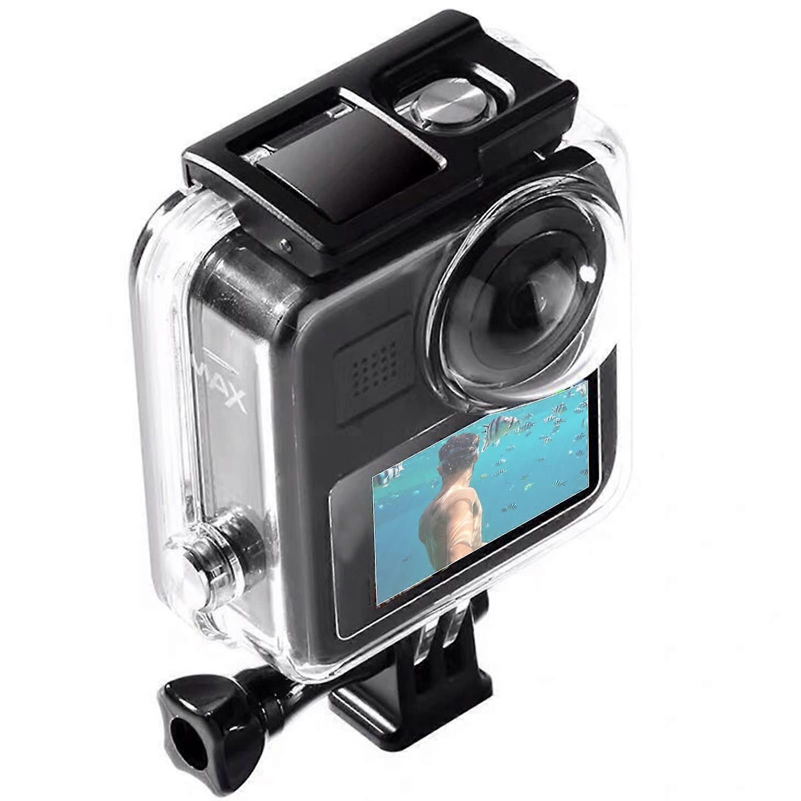 Waterproof Case Compatible with GoPro Max 360 Camera, Panoramic Camera Protection, 40M for Underwater Use (Not for MAX 360 )