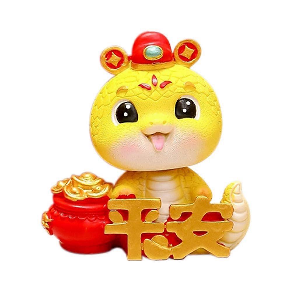 Snake Ornaments Gift Toy For New Year Year Of The Snake Zodiac Doll Lunar New Year Snake Puppet