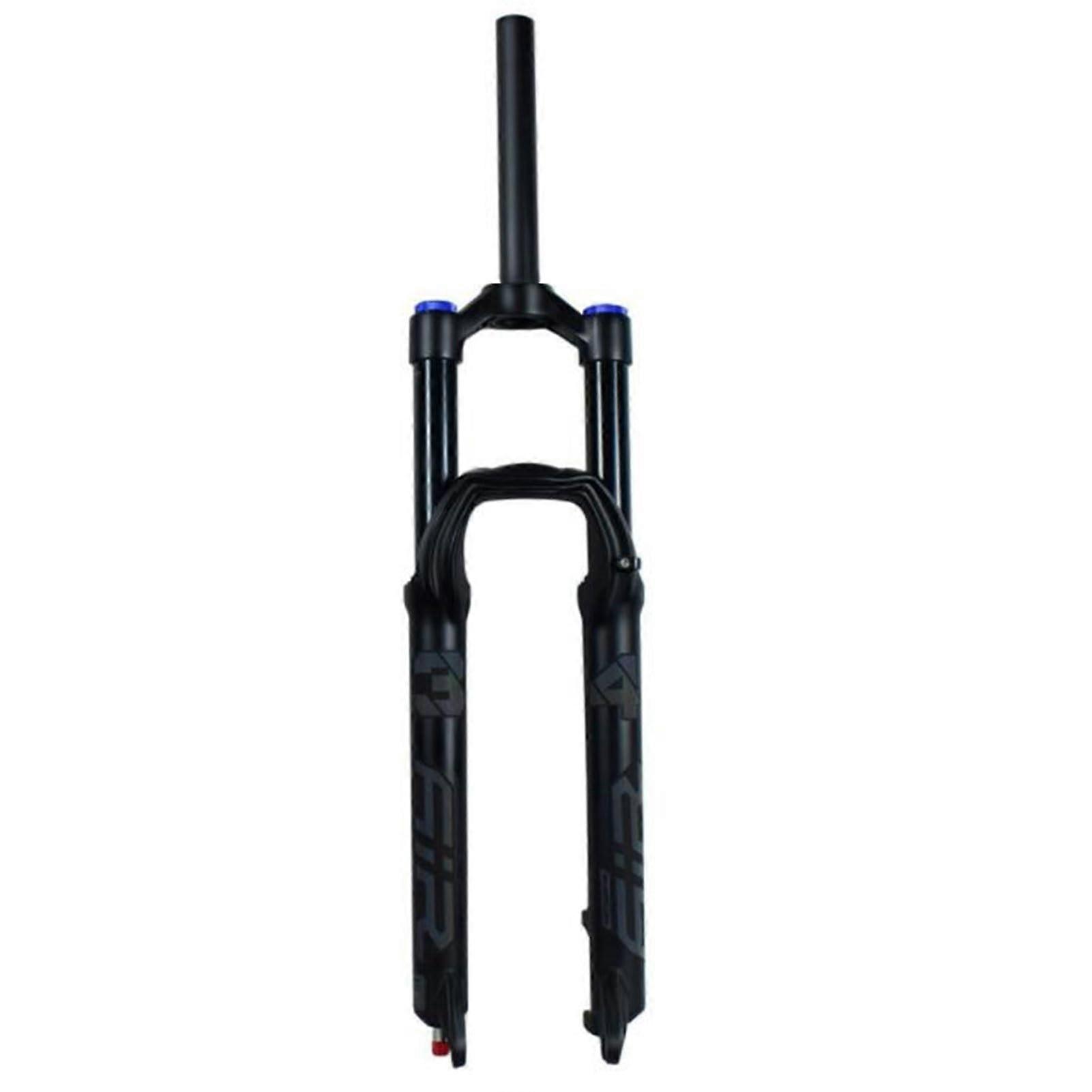140 mm Travel Air Mountain Bike Suspension Fork, Ultralight Gas Shock Absorber for 26/27.5/29 Inch Bikes, QR 9 mm, Straight Manual Lock, 29 Inch Size