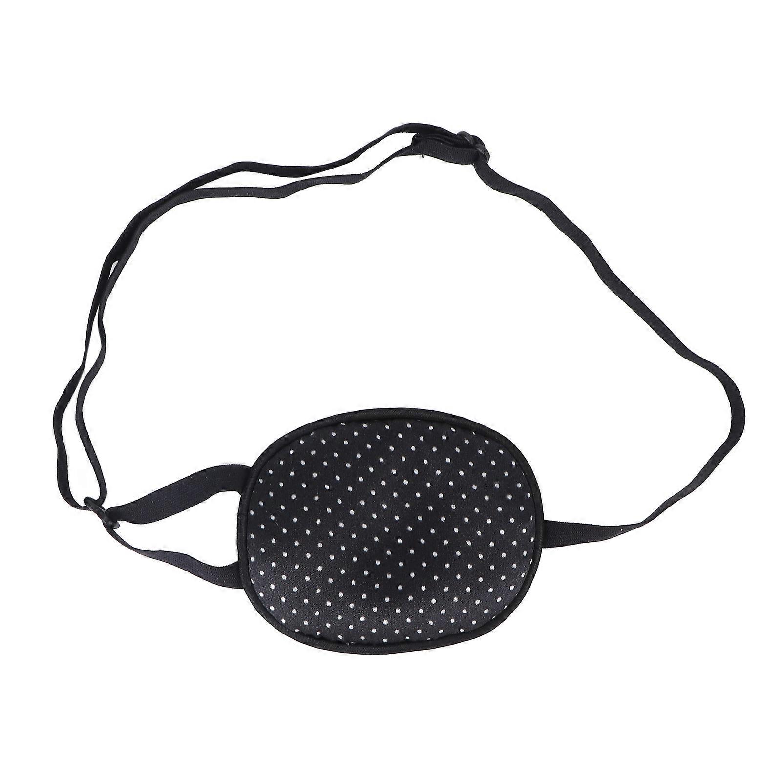 Children Silk Eye Patch Home Travel Adjustable Smooth Soft Breathable Amblyopia Strabismus Eye Patch