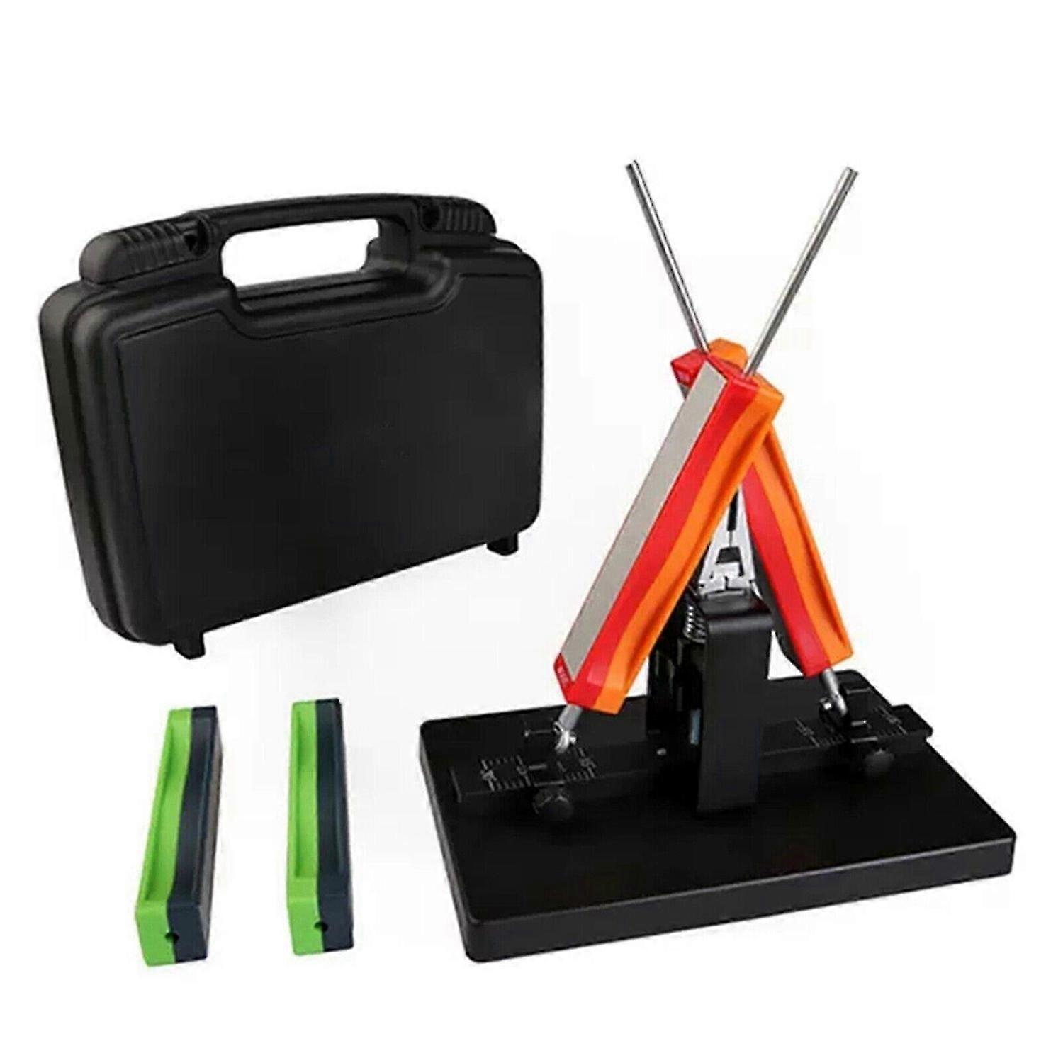 Fixed Angle Sharpener Double Sided Sharpening Tools w/ Kitchen Grindstone Tool FT