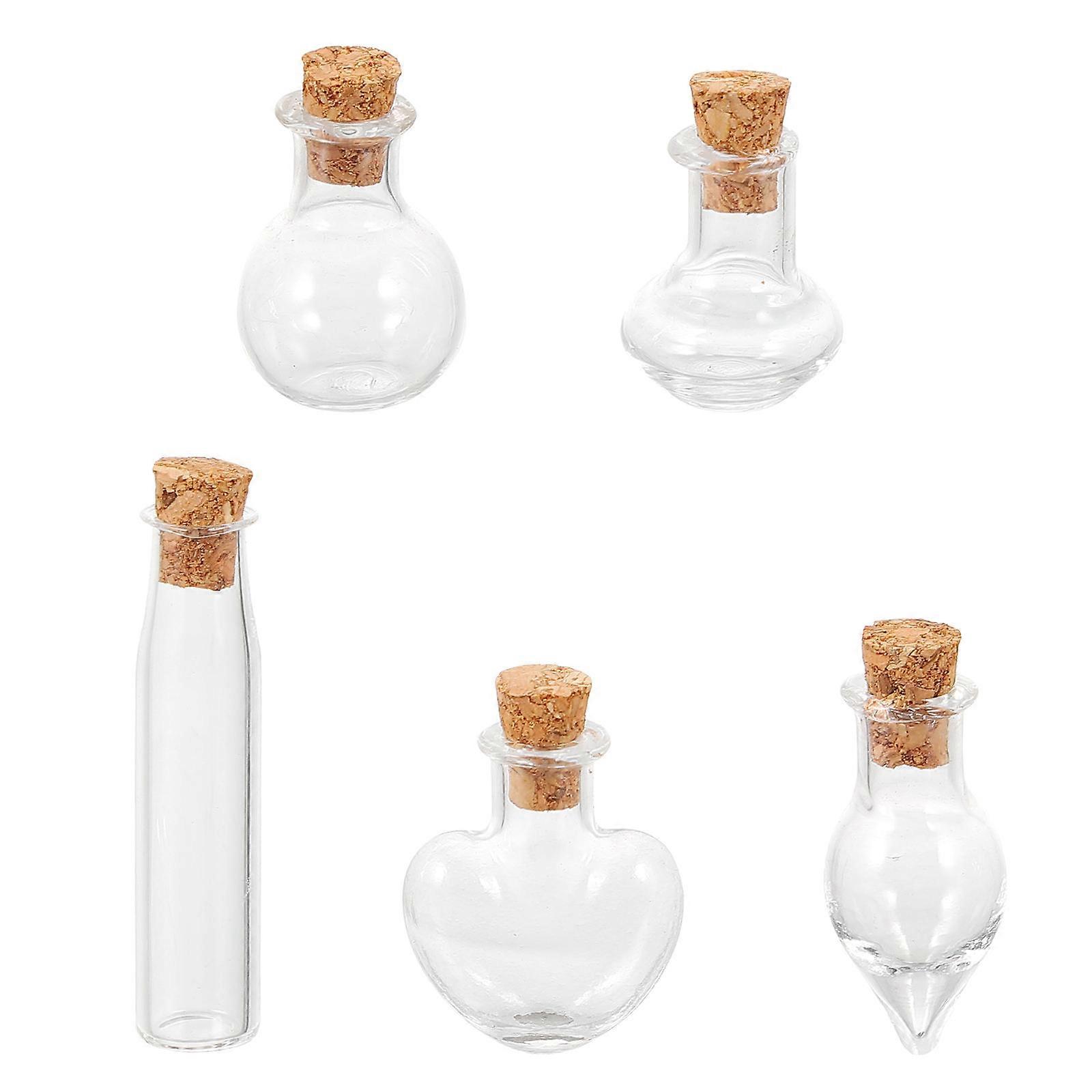 Mini Wishing Creative Shaped Diy Wishing With Stoppers For Home Decoration And present Giving 50Set