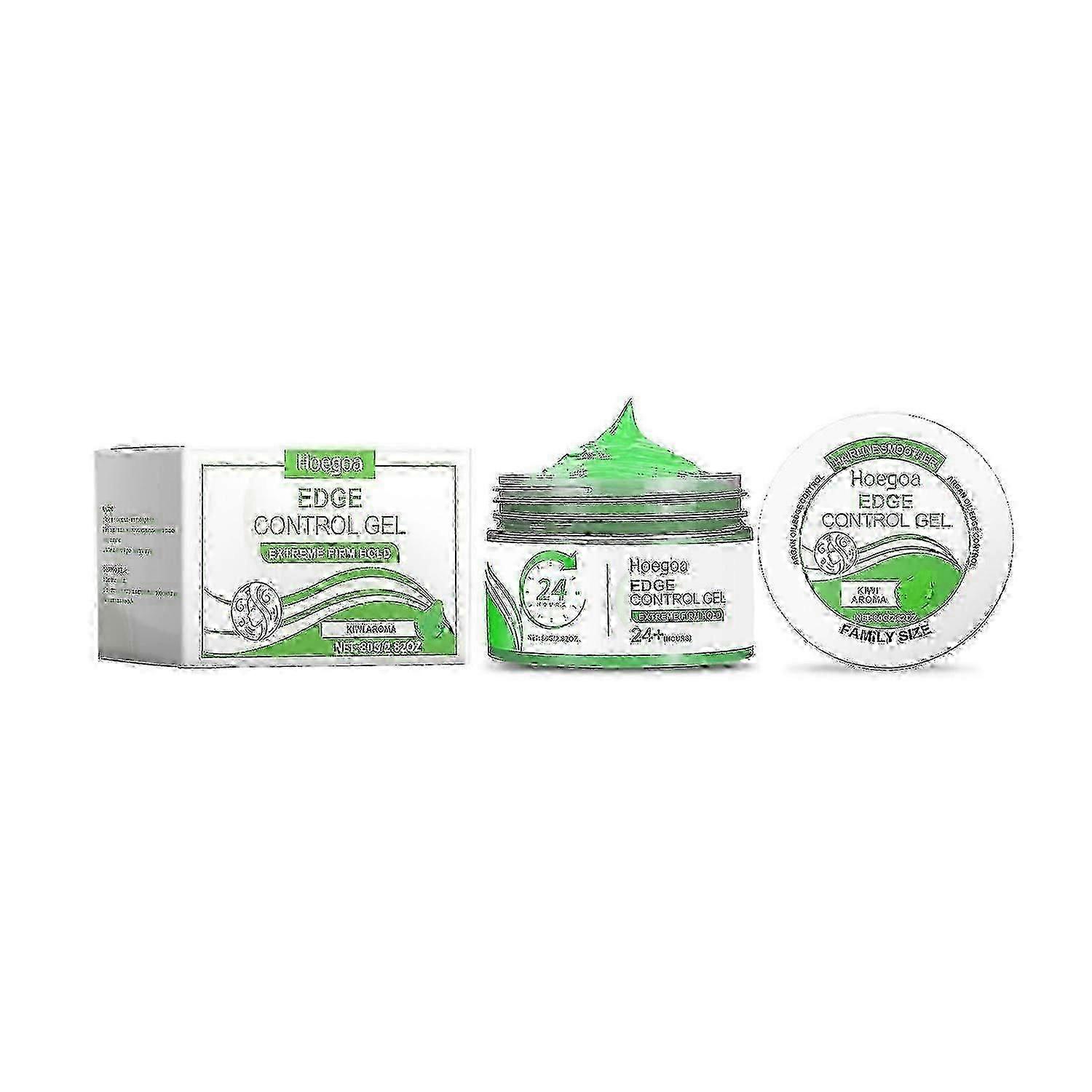 Hoegoa Green Kiwi Setting Gel Long-lasting Bangs Natural Setting Refreshing Oil Control Gel