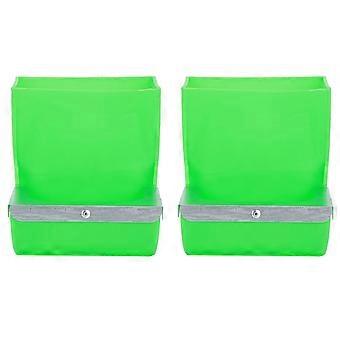 2 stks 13,5 cm konijnenvoer voerbak trog feeder konijnen fokapparatuur gereedschapYMJJ