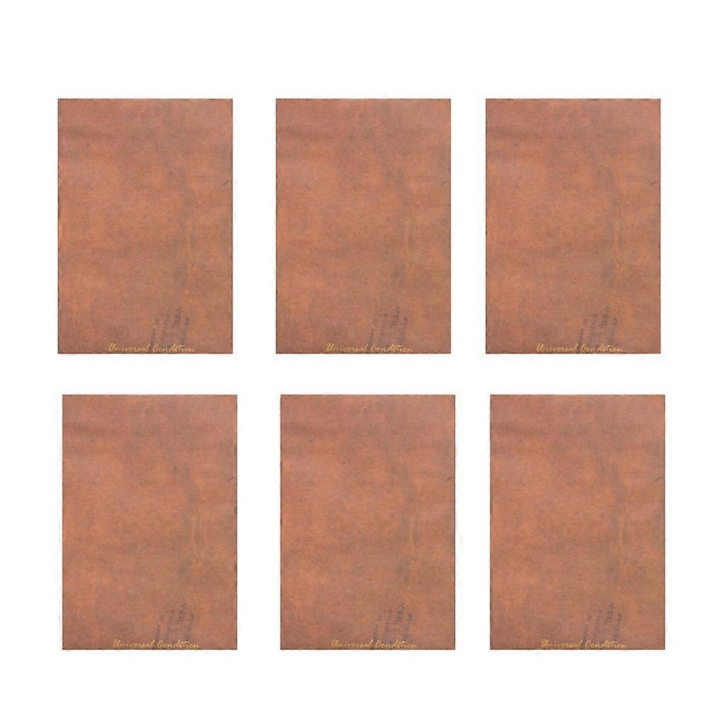 Vintage Envelopes Retro Kraft Paper European Style Letter Stationery Chocolate Color Rectangular Shape Mailing Invitations Wrapping Storage 50Pcs