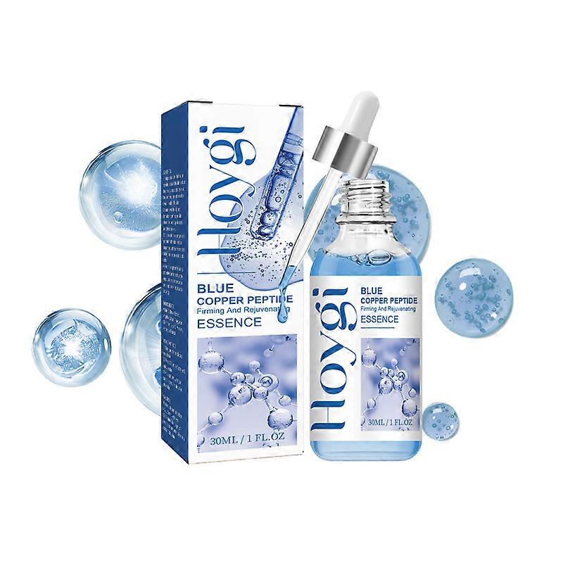 مصل Hoygi Blue Copper Peptide المضاد للتجاعيد ، مرطب ، ترطيب ، شد وتنعيم Fine Li