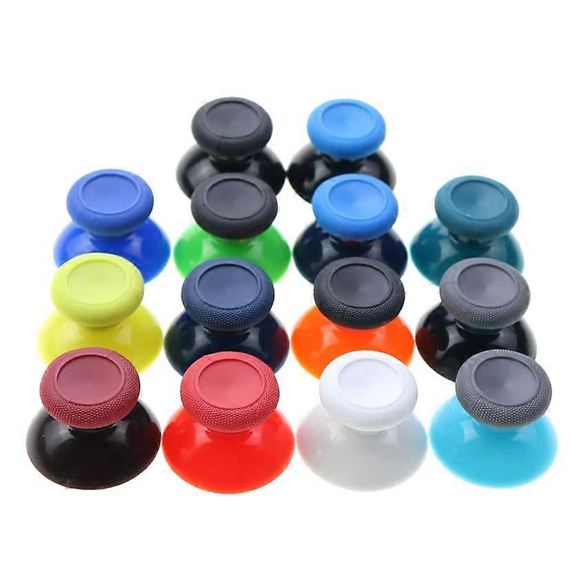 3D Analogue Thumb Sticks Grip Joystick Cap for Xbox One Series X S Elite Controller, Red ThumbStick Covers