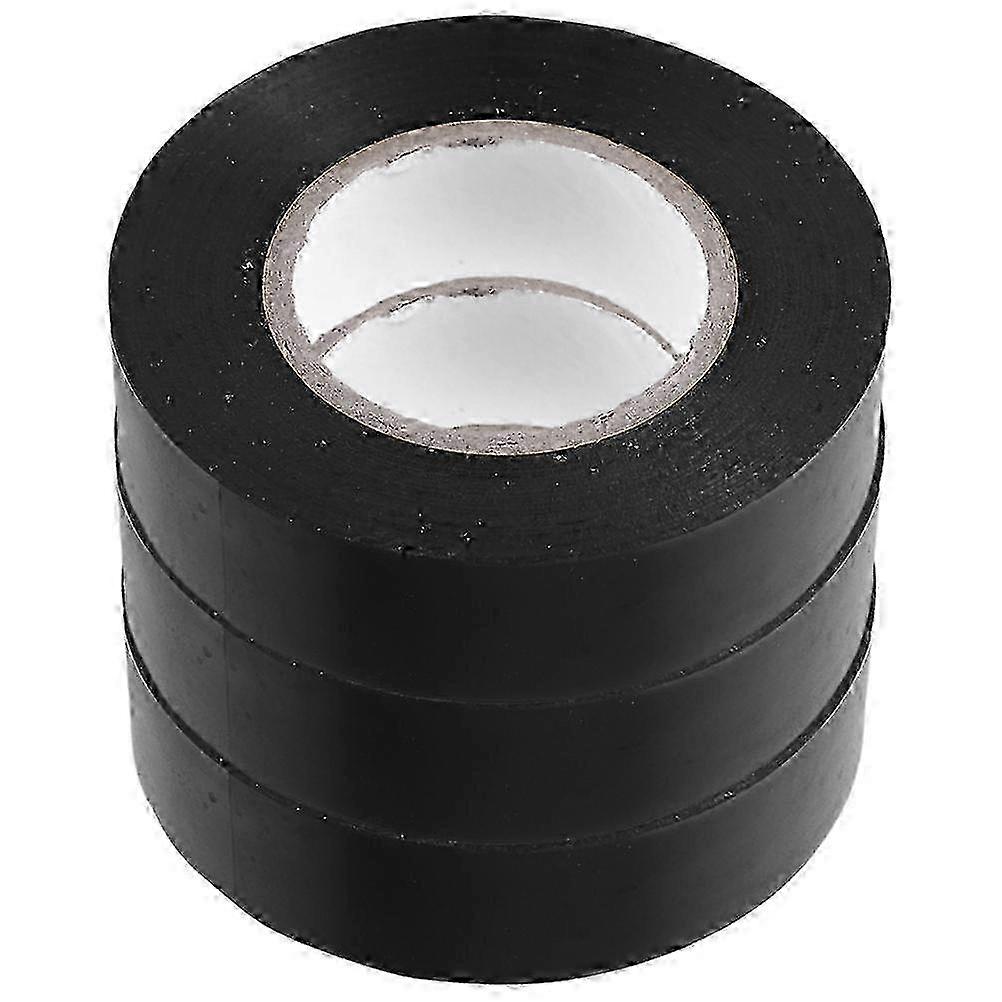 3 Rolls High-Temperature Electrical Wiring Tape - Durable Electrician Tape for Professional & DIY Use, 10m Each Roll
